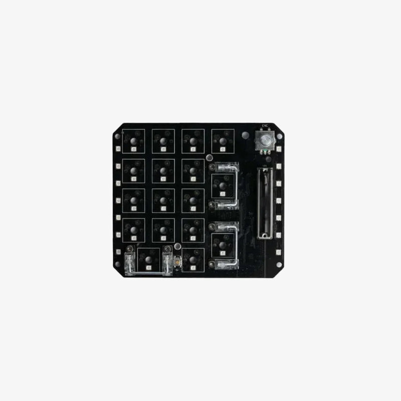GMMK Numpad South-Facing PCB top view