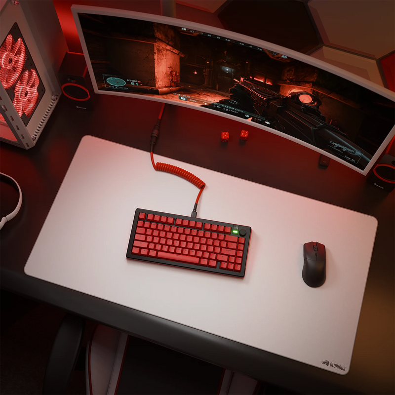GPBT Revive Red Basics Keycaps