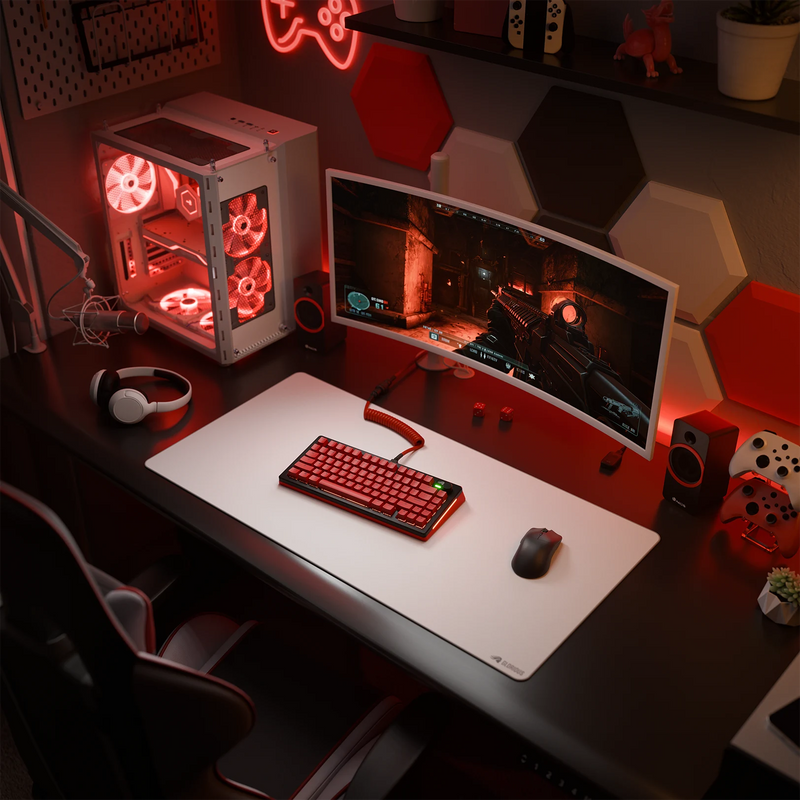 GPBT Revive Red Basics Keycaps