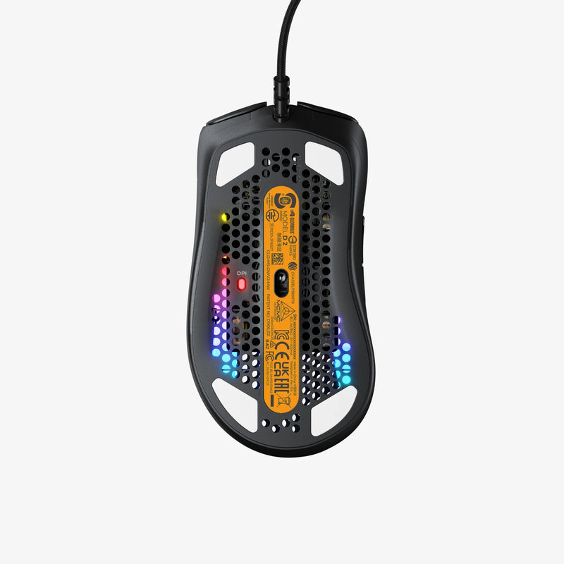 Model D 2 Wired in Black bottom view