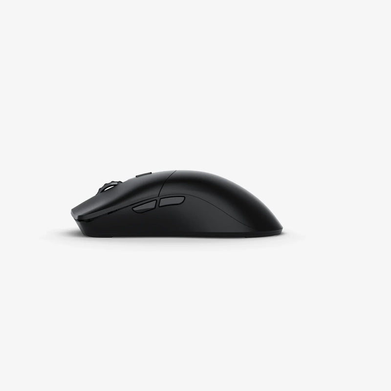 Model O 2 PRO Wireless Mouse in Black side view