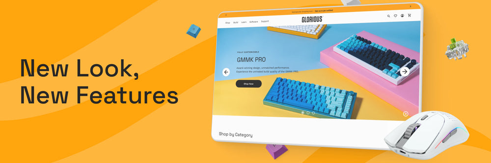New Look, New Features, Same Glorious Quality