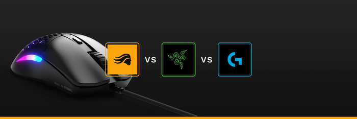 Glorious Model O Eternal vs Logitech G203 vs Razer DeathAdder Essential