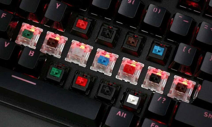 This Mechanical Keyboard Switch Buying Guide will help you choose the right switches for your keyboard.