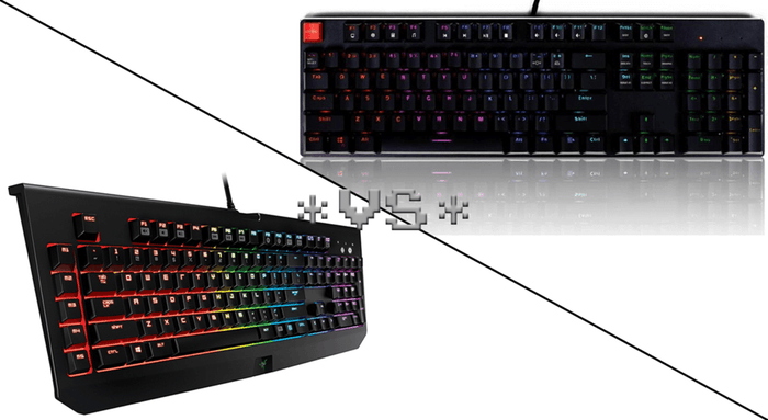 Check out our Glorious GMMK vs Razer Blackwidow Chroma Comparison Test.