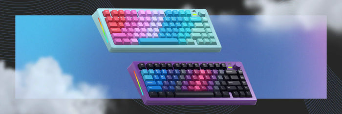 Glorious Announces New GPBT Gradient Keycap Sets, Daydream and Afterparty