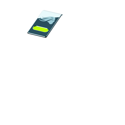 GMMK 3 Badge Arctic Blue Vertical