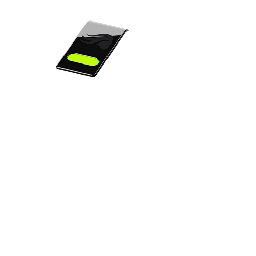GMMK 3 Badge Jet Black Vertical