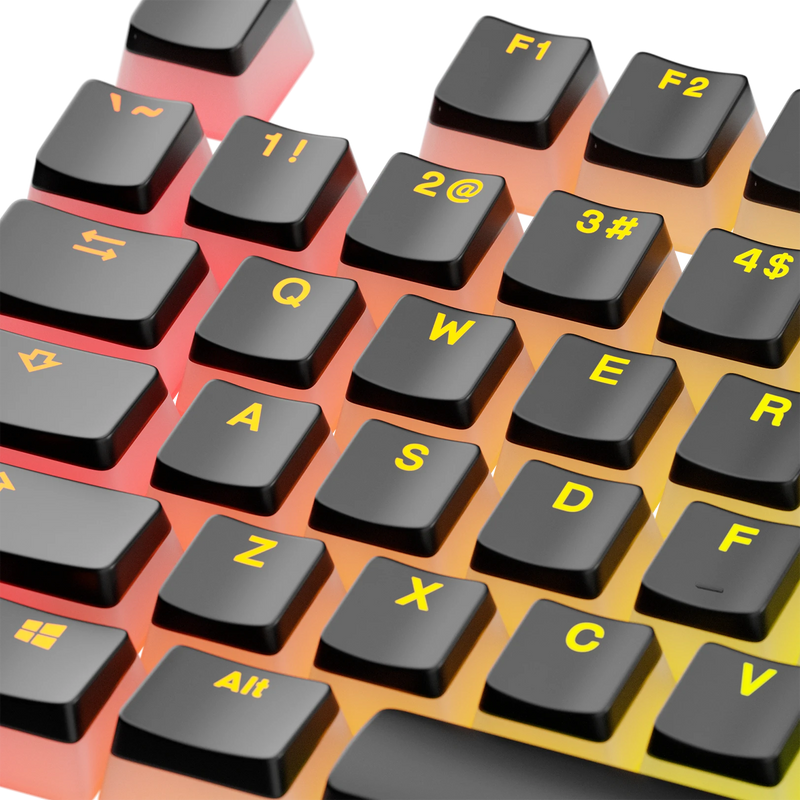 Keycaps Aura V3 Black US
