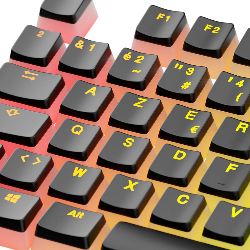 Keycaps Aura V3 Black FR