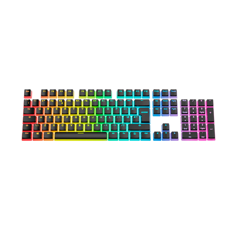 Keycaps Aura V3 Black UK