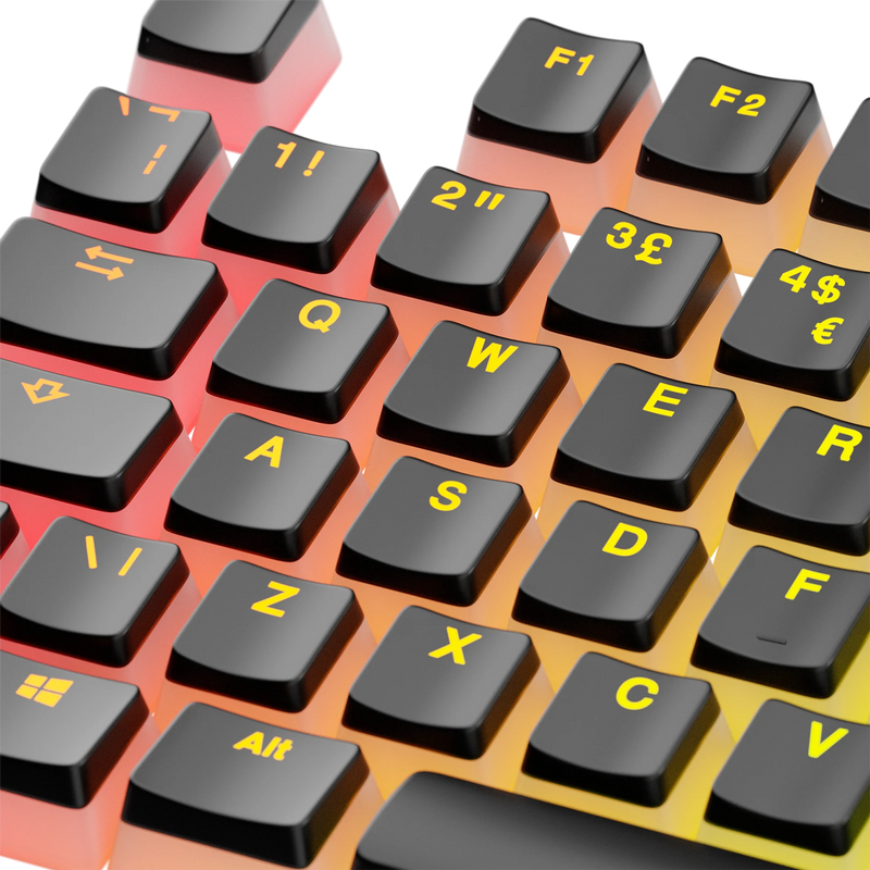 Keycaps Aura V3 Black UK