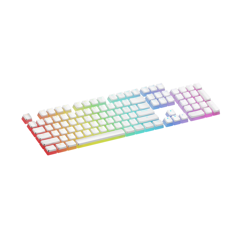 Keycaps Aura V3 White US