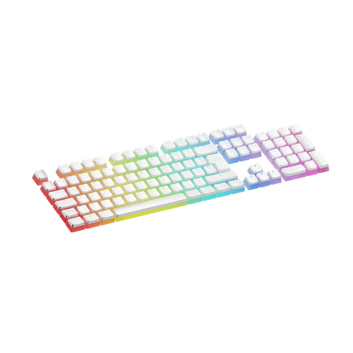 Keycaps Aura V3 White DE