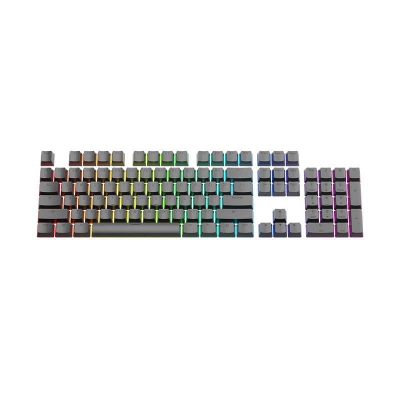 Keycaps Basics Armor Grey US