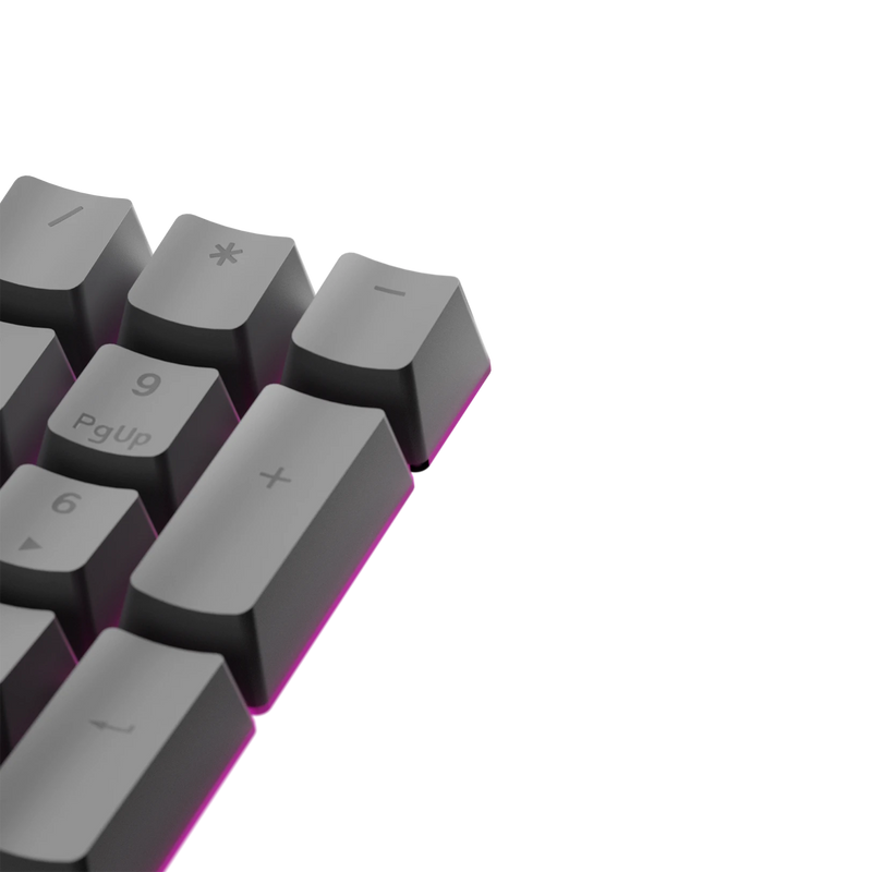 Keycaps Basics Armor Grey US