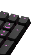 Keycaps Backlit Black FR