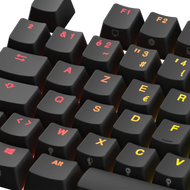 Keycaps Backlit Black FR