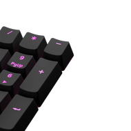 Keycaps Backlit Black UK
