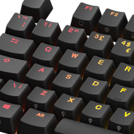 Keycaps Backlit Black UK