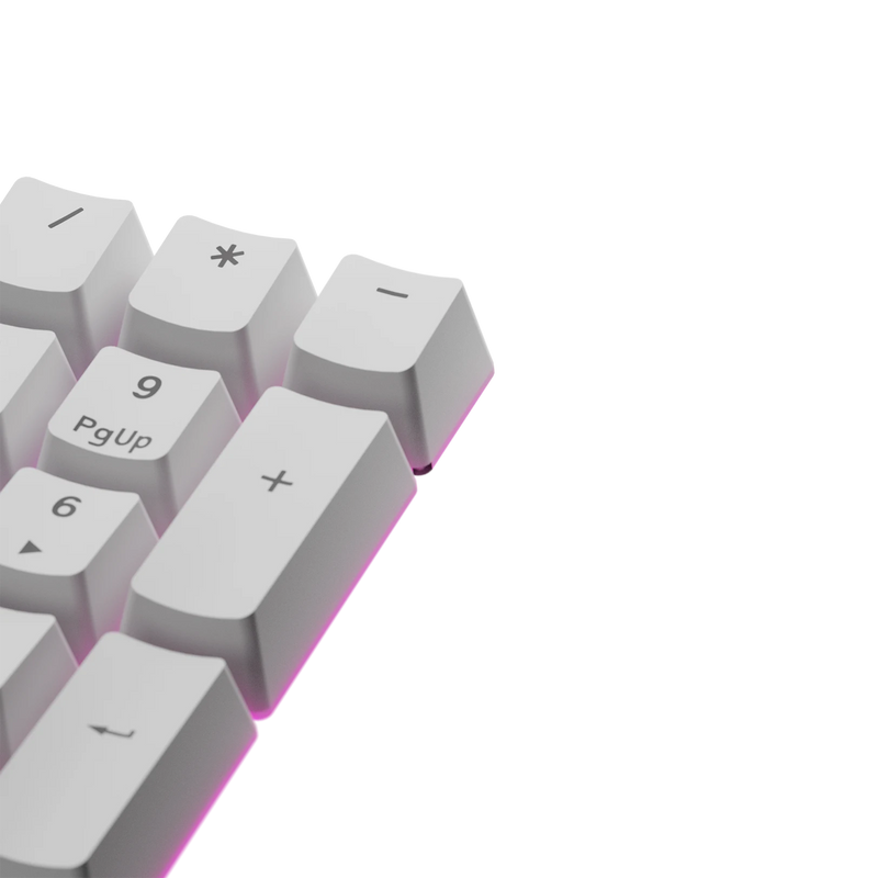 Keycaps Basics Classic White US