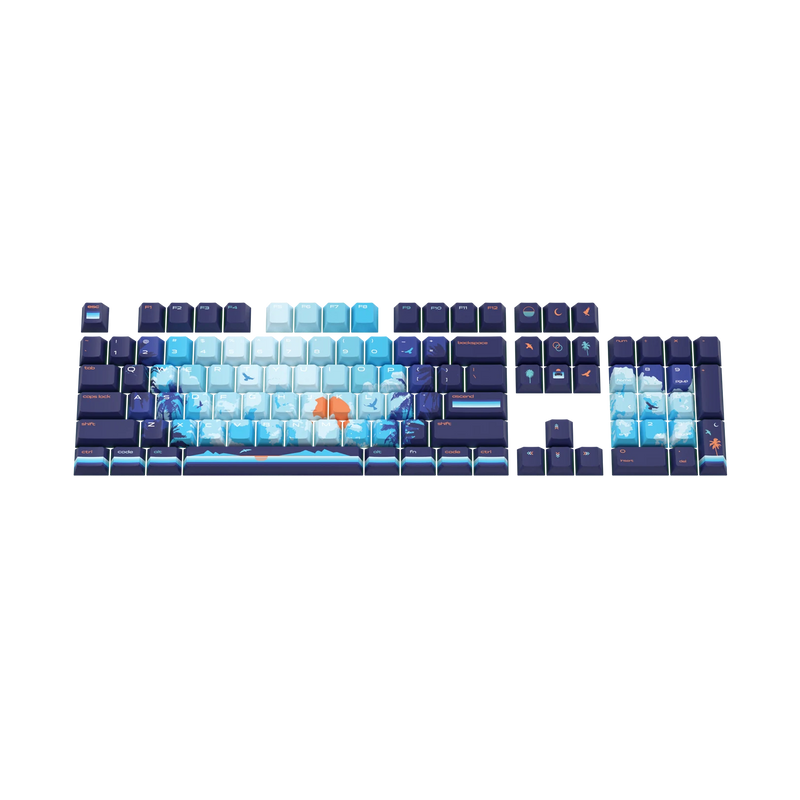 Keycaps Limited Edition Synth Sunrise US