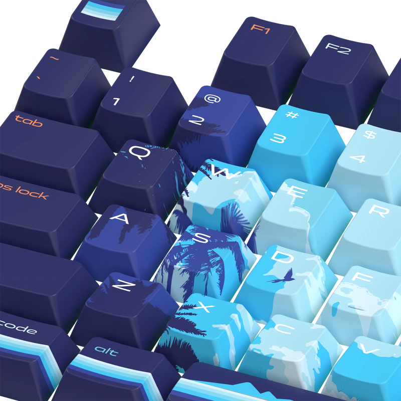 Keycaps Limited Edition Synth Sunrise US
