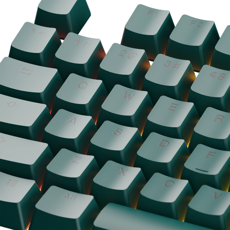 Keycaps Basics Totem Green US