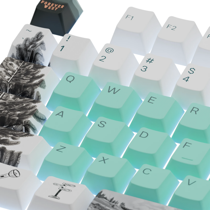 Keycaps Limited Edition Yellowstone US