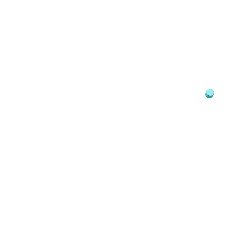 GMMK Rotary Knob Arctic Blue