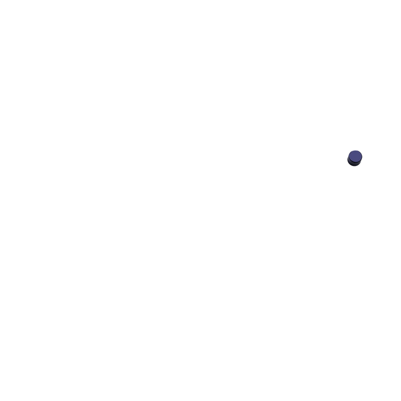 GMMK Rotary Knob Midnight Blue