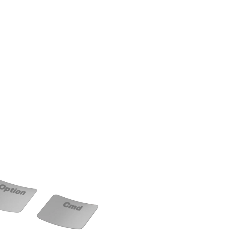 Keycaps Basics Armor Grey US