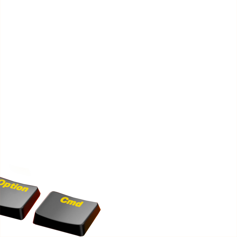 Keycaps Aura V3 Black ND