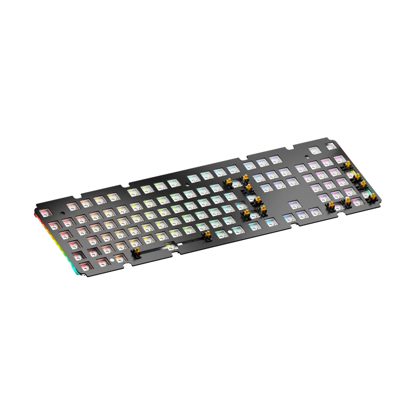 GMMK 3 Switch Plate 100% Aluminum Black ISO