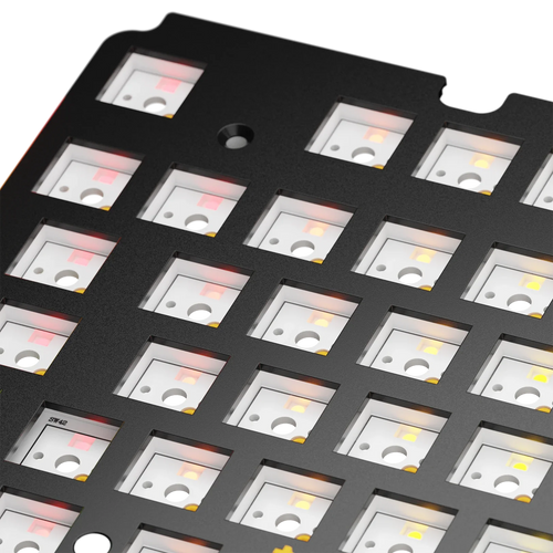 GMMK 3 Switch Plate 100% Aluminum Black ISO