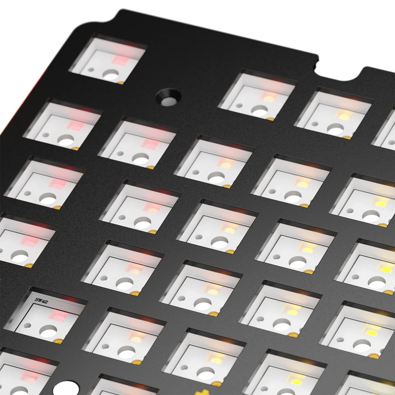 GMMK 3 Switch Plate 100% Aluminum Black ISO