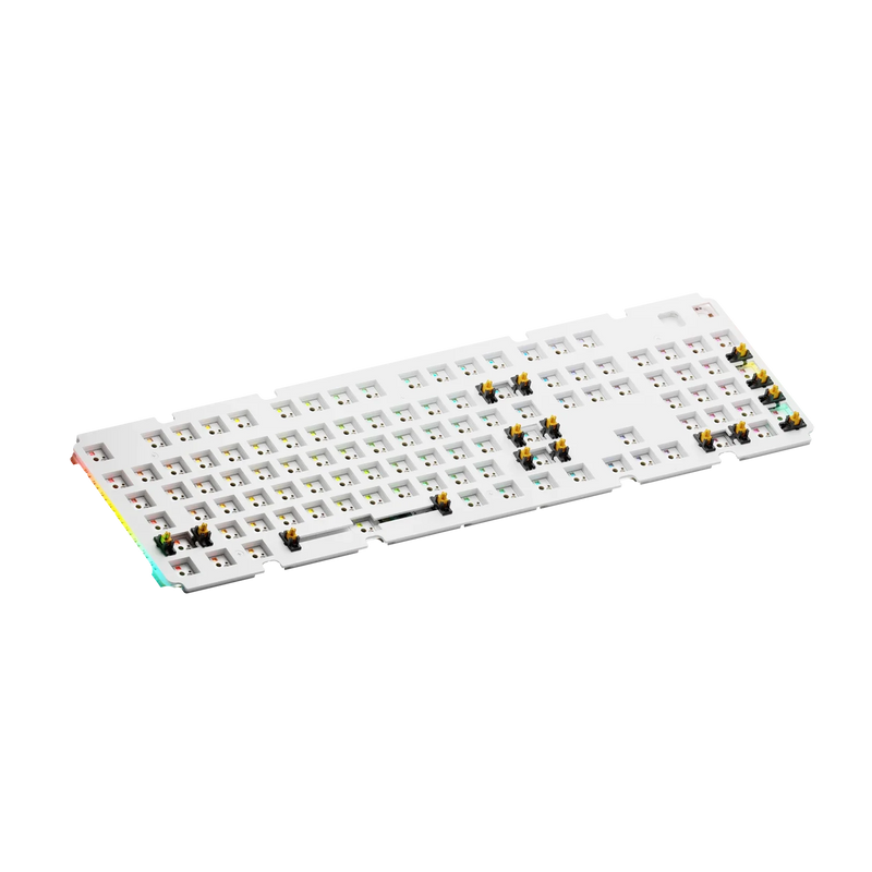 GMMK 3 Switch Plate 100% FR4 White ANSI