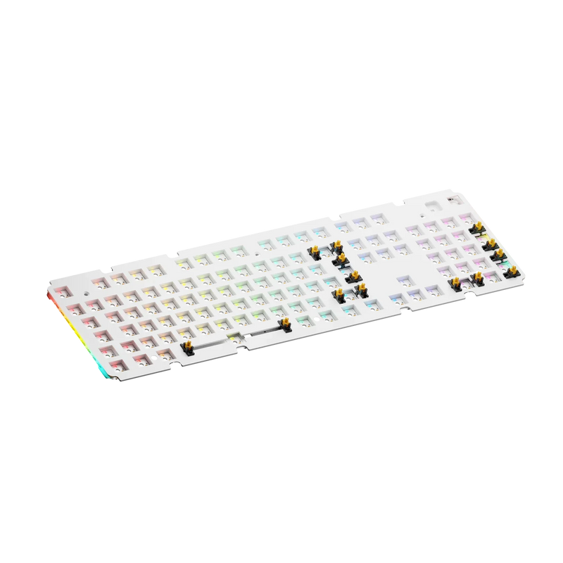 GMMK 3 Switch Plate 100% FR4 White ISO