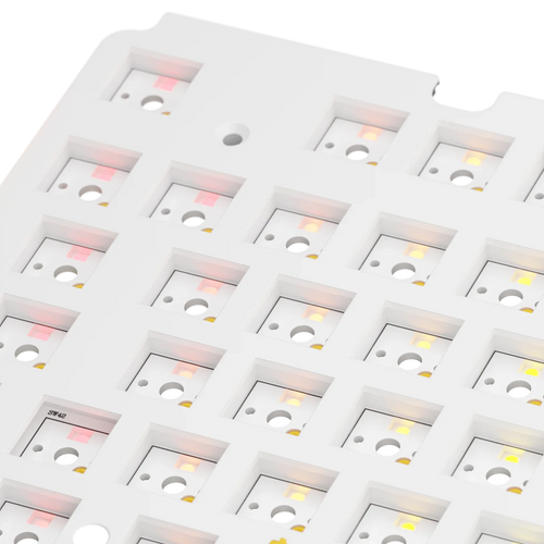 GMMK 3 Switch Plate 100% FR4 White ISO