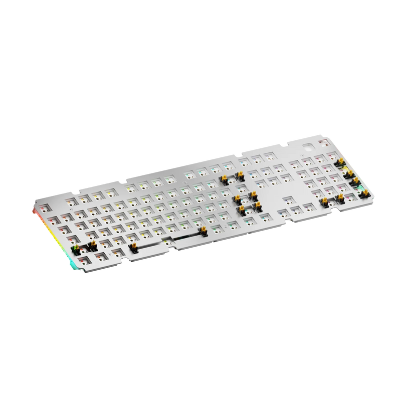 GMMK 3 Switch Plate 100% Aluminum Silver ANSI