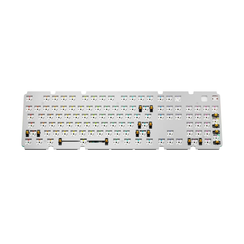 GMMK 3 Switch Plate 100% Aluminum Silver ANSI