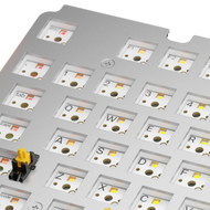 GMMK 3 Switch Plate 100% Aluminum Silver ANSI