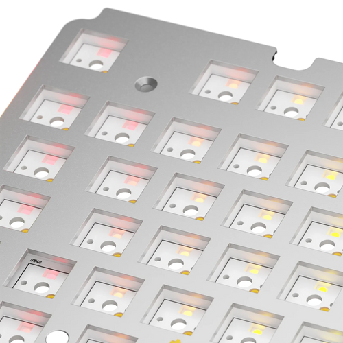 GMMK 3 Switch Plate 100% Aluminum Silver ISO