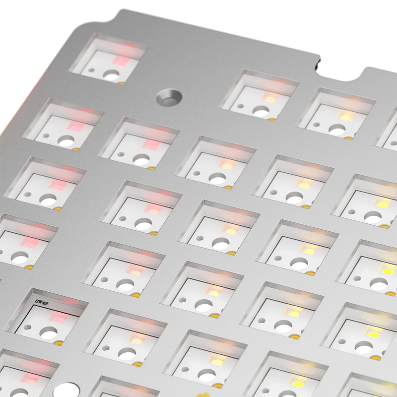 GMMK 3 Switch Plate 100% Aluminum Silver ISO
