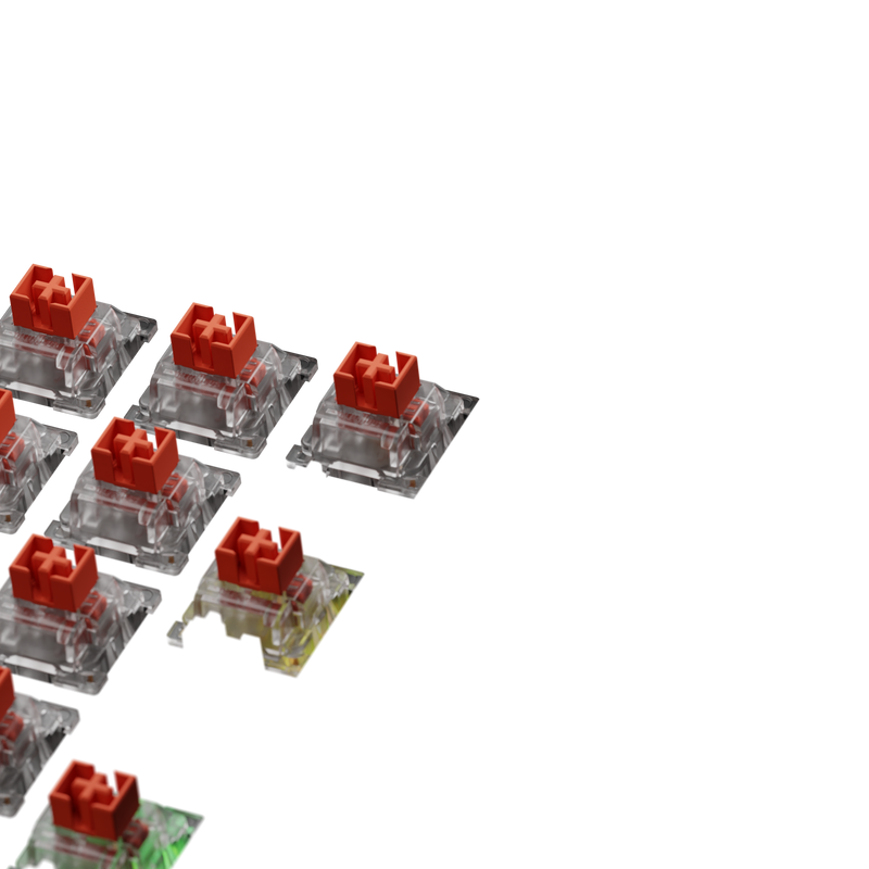 Glorious Switches Fox Standard HE 100 ANSI