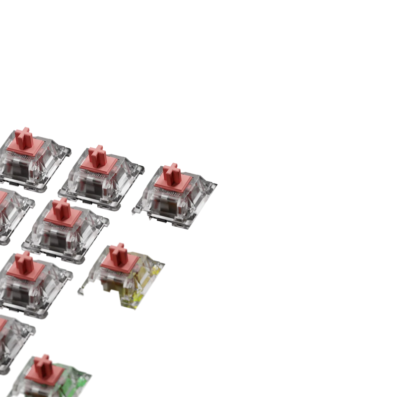 Glorious Switches Fox Ultralight MX 100 ANSI