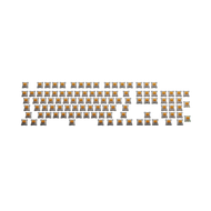 Glorious Switches Panda Silent HE 100 ANSI