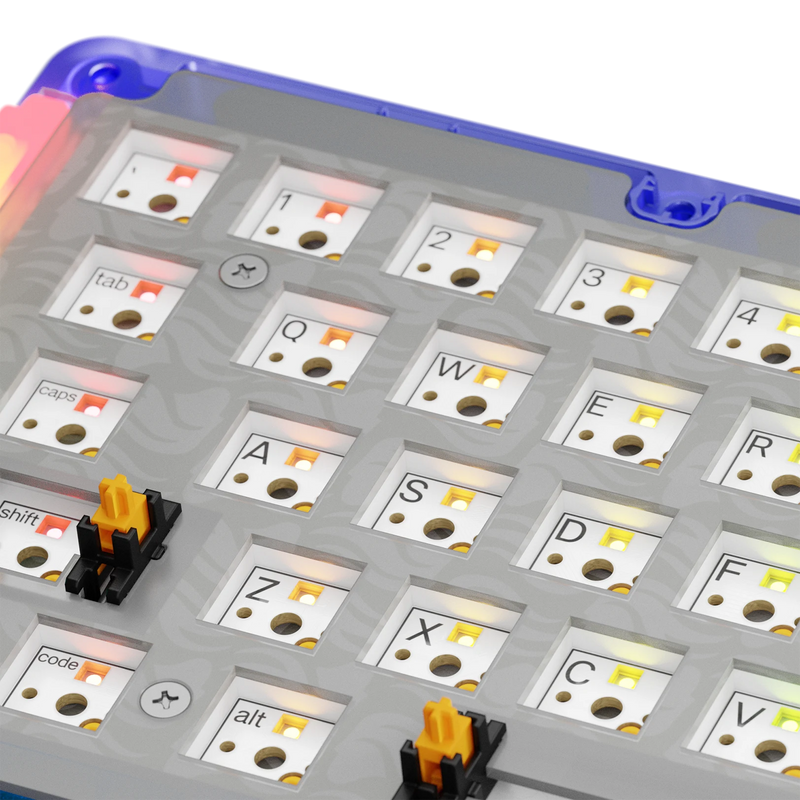GMMK 3 Bottom Case Plastic ExoPurple 65