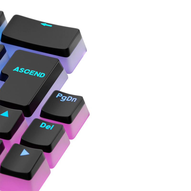 Keycaps Aura V3 Black FR