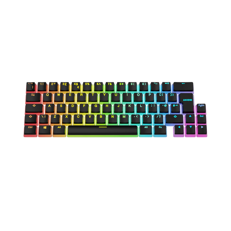Keycaps Aura V3 Black UK